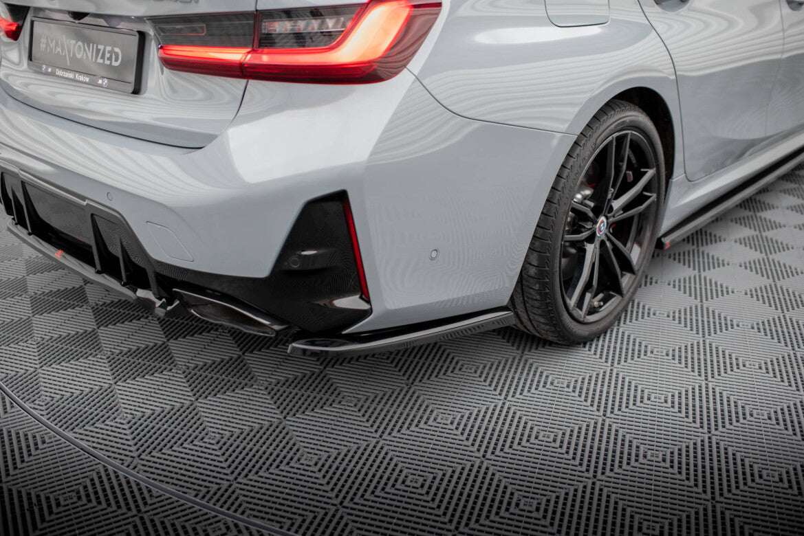 Diffusor Flaps passend für BMW M340i G20 / G21 FL schwarz Hochglanz