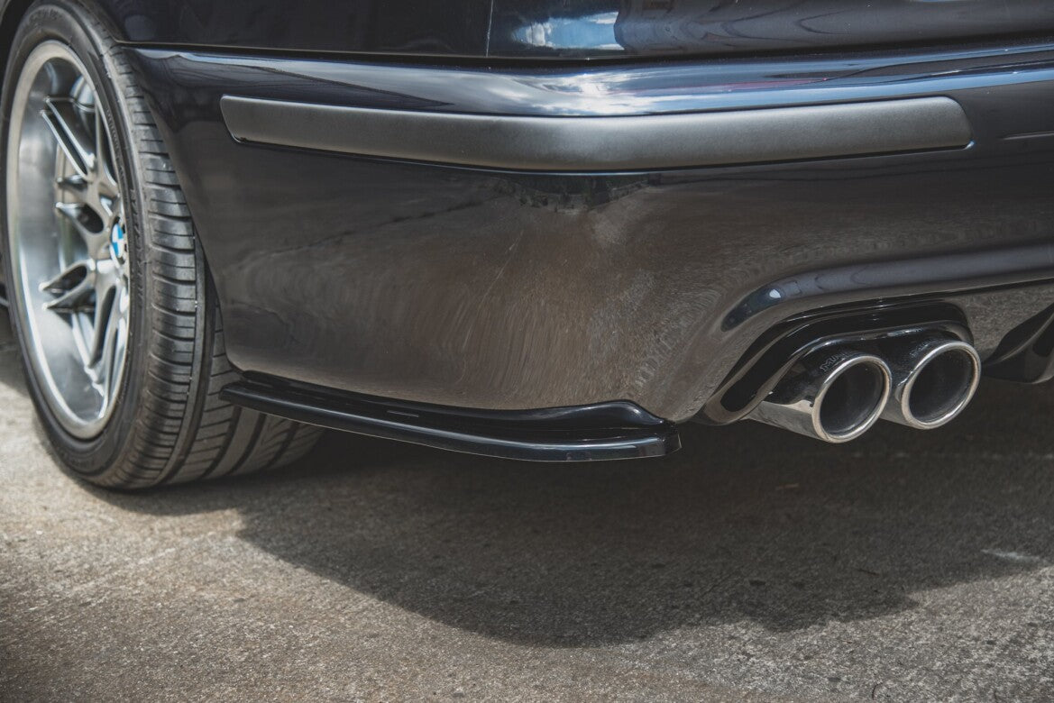 Diffusor Flaps passend für BMW M5 / 5 M-Paket E39 schwarz Hochglanz