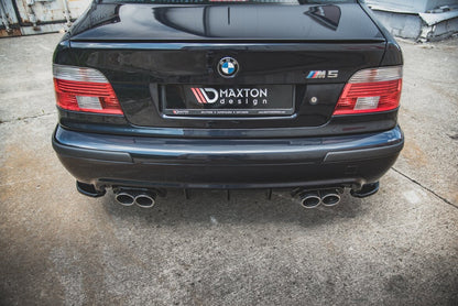 Diffusor Flaps passend für BMW M5 / 5 M-Paket E39 schwarz Hochglanz