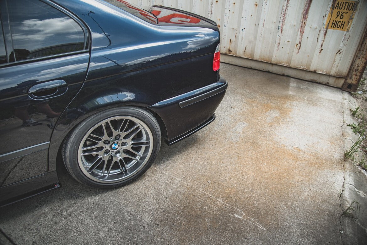 Diffusor Flaps passend für BMW M5 / 5 M-Paket E39 schwarz Hochglanz