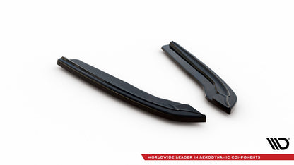 Diffusor Flaps passend für BMW M5 F10 schwarz Hochglanz