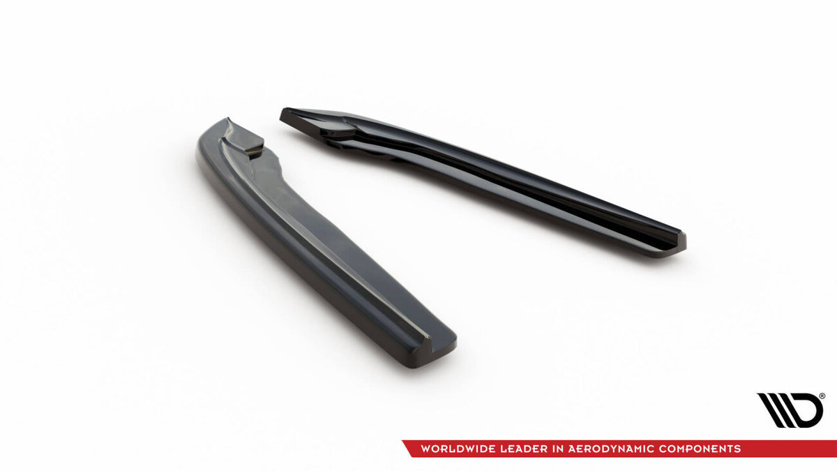 Diffusor Flaps passend für BMW M5 F10 schwarz Hochglanz