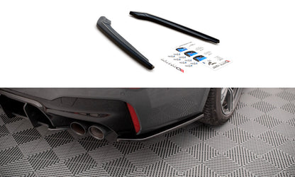 Diffusor Flaps passend für BMW M5 F90 schwarz Hochglanz
