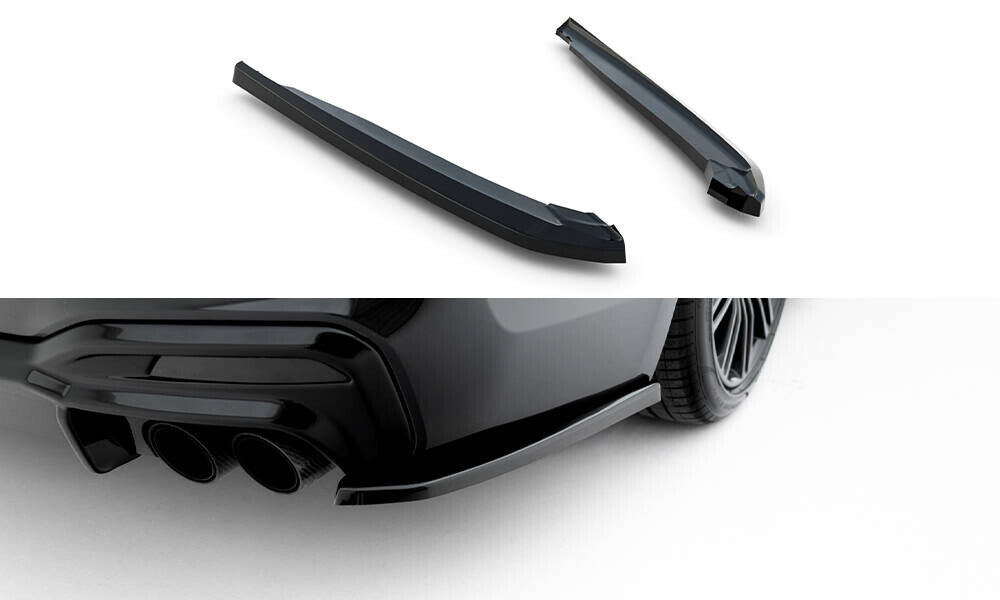 Diffusor Flaps passend für BMW M550i Limousine G30 schwarz Hochglanz