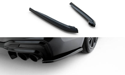 Diffusor Flaps passend für BMW M550i Limousine G30 schwarz Hochglanz