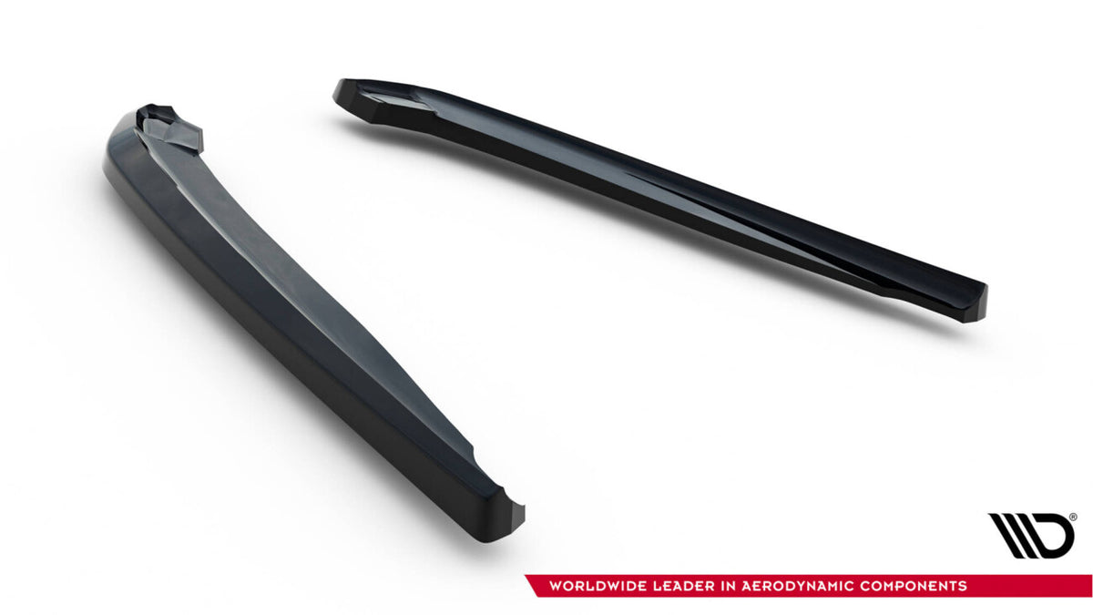 Diffusor Flaps passend für BMW M550i Limousine G30 schwarz Hochglanz