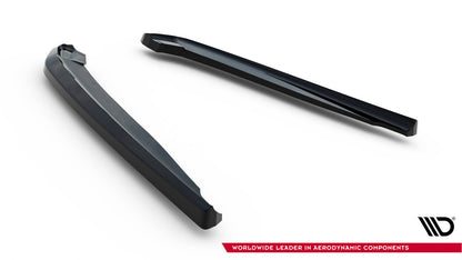 Diffusor Flaps passend für BMW M550i Limousine G30 schwarz Hochglanz