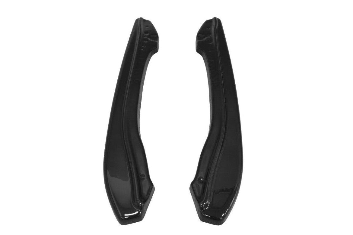 Diffusor Flaps passend für BMW M6 E63 schwarz Hochglanz
