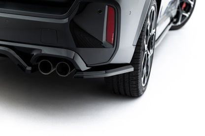 Diffusor Flaps passend für BMW X1 M35i U11 schwarz Hochglanz