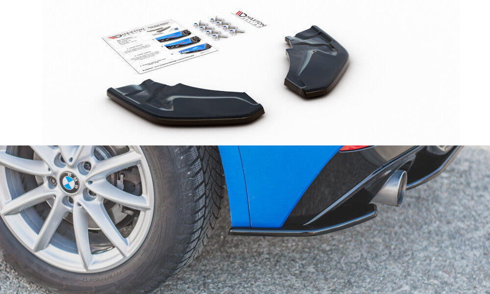 Diffusor Flaps passend für BMW X2 F39 M-Paket schwarz Hochglanz