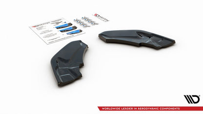 Diffusor Flaps passend für BMW X2 F39 M-Paket schwarz Hochglanz