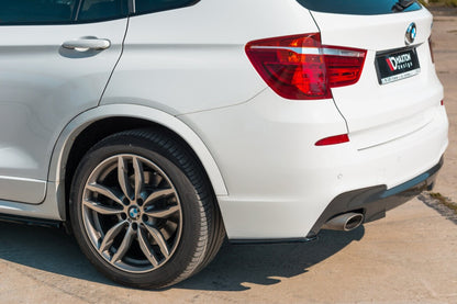 Diffusor Flaps passend für BMW X3 F25 M-Paket FL schwarz matt