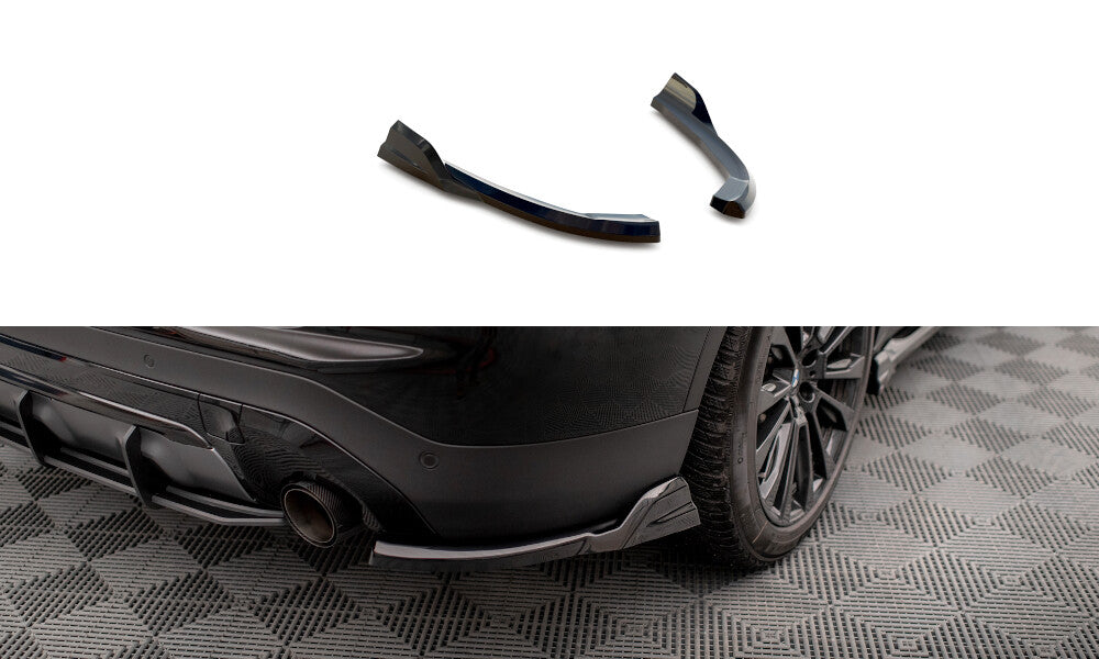 Diffusor Flaps passend für BMW X3 G01 schwarz Hochglanz