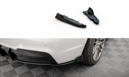 Diffusor Flaps passend für BMW X3 M-Paket F25 schwarz Hochglanz