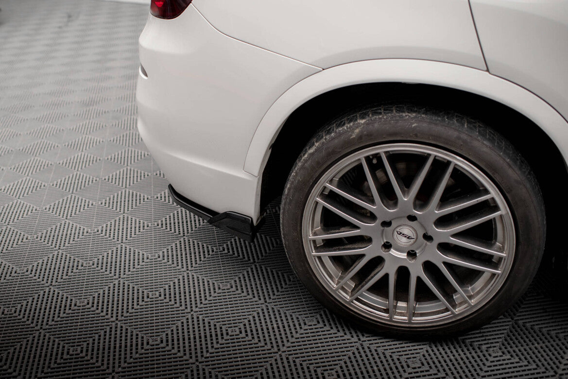 Diffusor Flaps passend für BMW X3 M-Paket F25 schwarz Hochglanz
