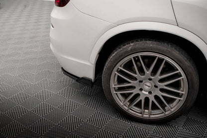 Diffusor Flaps passend für BMW X3 M-Paket F25 schwarz Hochglanz