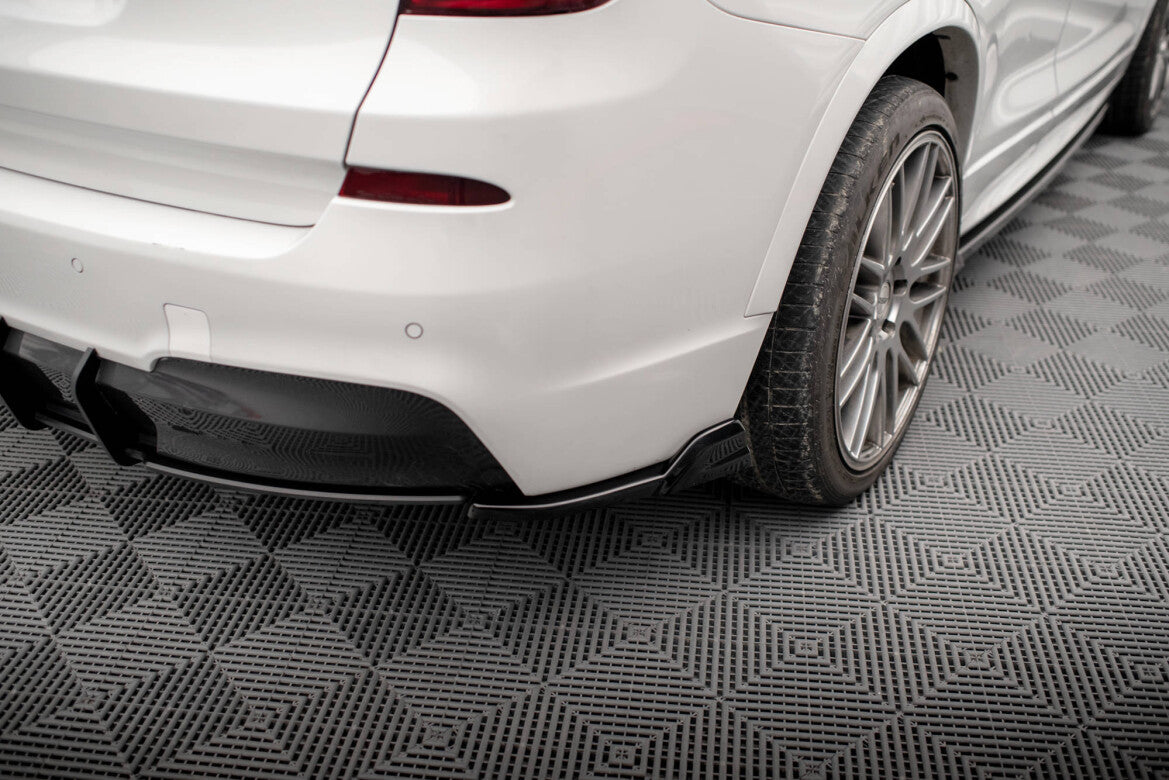 Diffusor Flaps passend für BMW X3 M-Paket F25 schwarz Hochglanz