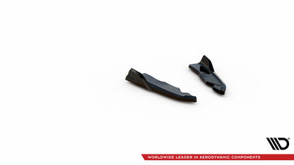 Diffusor Flaps passend für BMW X3 M-Paket F25 schwarz Hochglanz