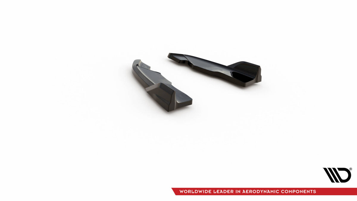 Diffusor Flaps passend für BMW X3 M-Paket F25 schwarz Hochglanz