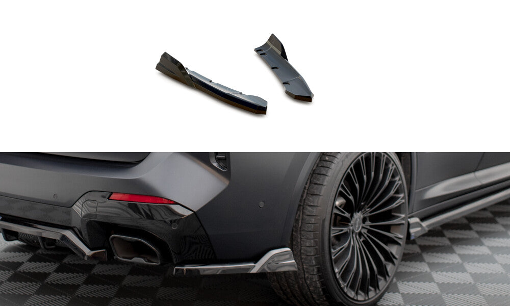 Diffusor Flaps passend für BMW X3 M-Paket G01 FL schwarz Hochglanz