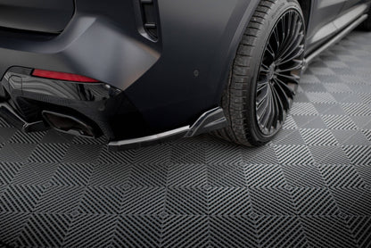 Diffusor Flaps passend für BMW X3 M-Paket G01 FL schwarz Hochglanz