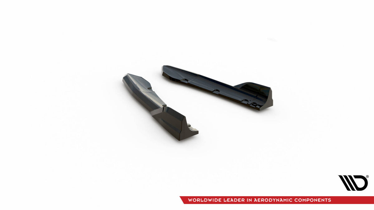 Diffusor Flaps passend für BMW X3 M-Paket G01 FL schwarz Hochglanz