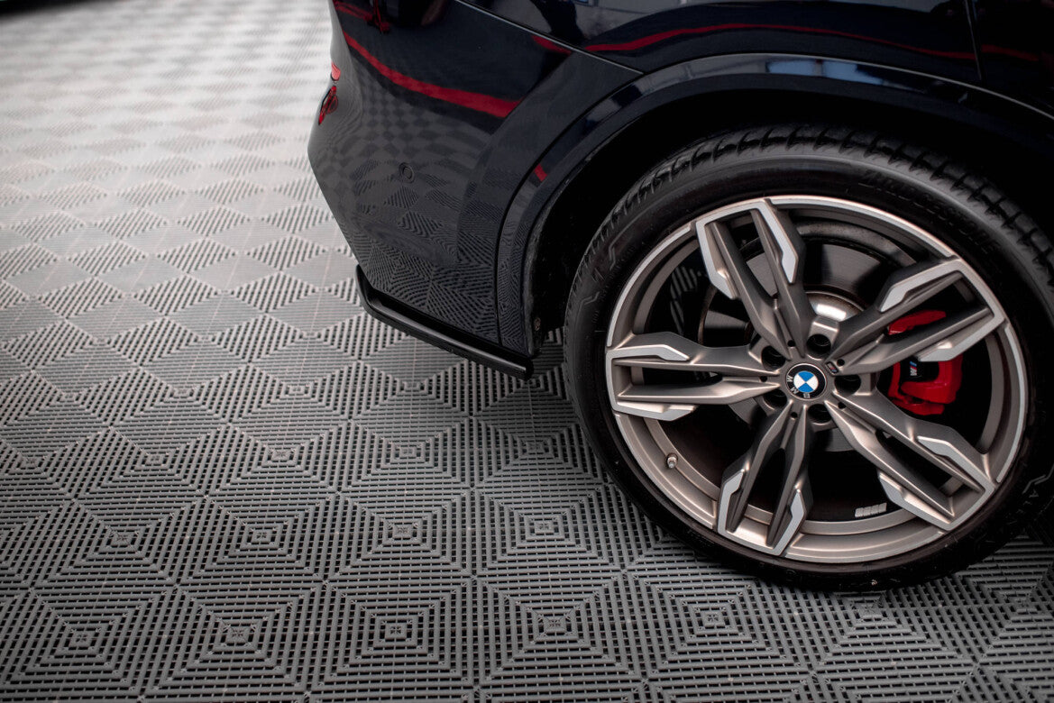 Diffusor Flaps passend für BMW X3 M40i / M40d G01 schwarz Hochglanz