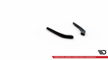 Diffusor Flaps passend für BMW X3 M40i / M40d G01 schwarz Hochglanz