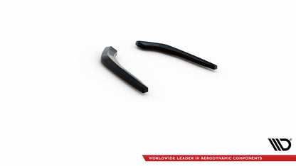 Diffusor Flaps passend für BMW X3 M40i / M40d G01 schwarz Hochglanz