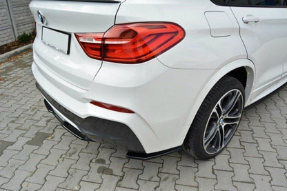 Diffusor Flaps passend für BMW X4 M Paket Carbon Look