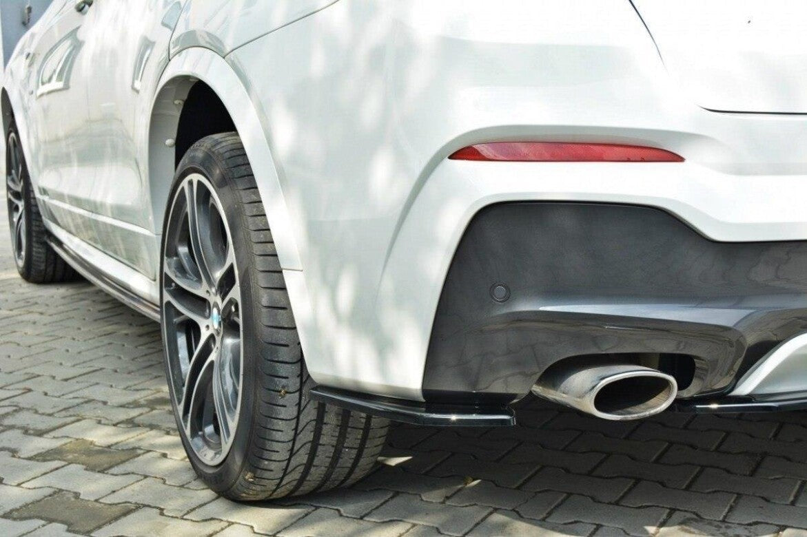 Diffusor Flaps passend für BMW X4 M Paket Carbon Look
