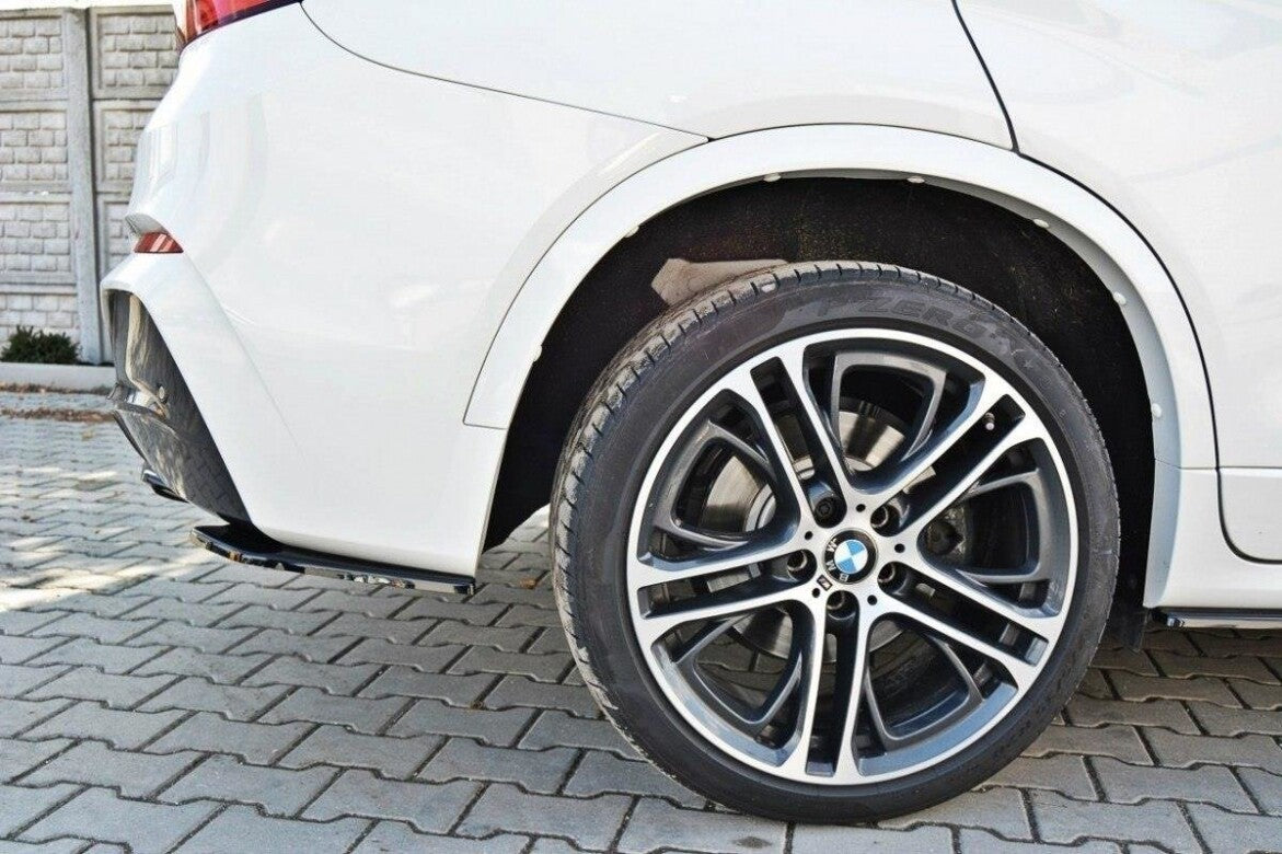Diffusor Flaps passend für BMW X4 M Paket Carbon Look