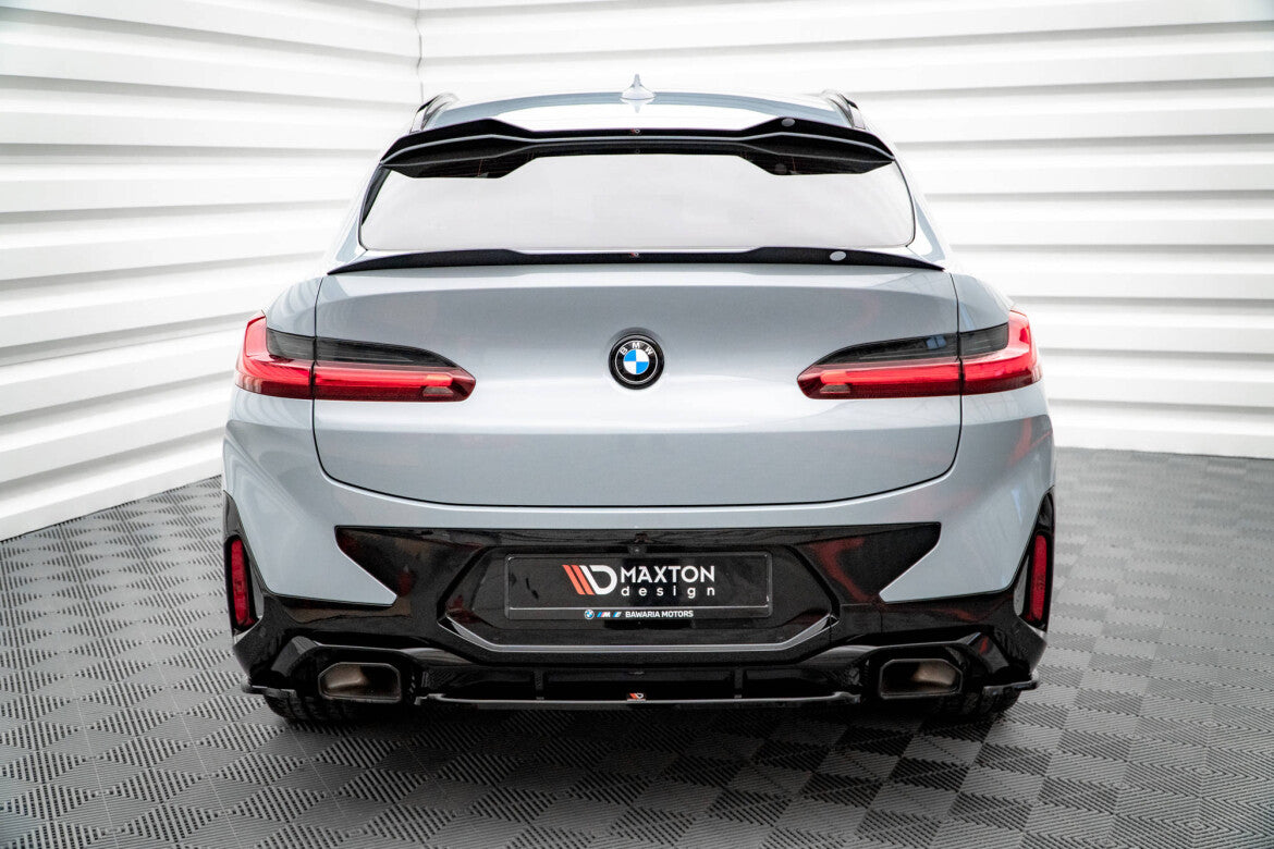 Diffusor Flaps passend für BMW X4 M-Paket G02 FL schwarz Hochglanz