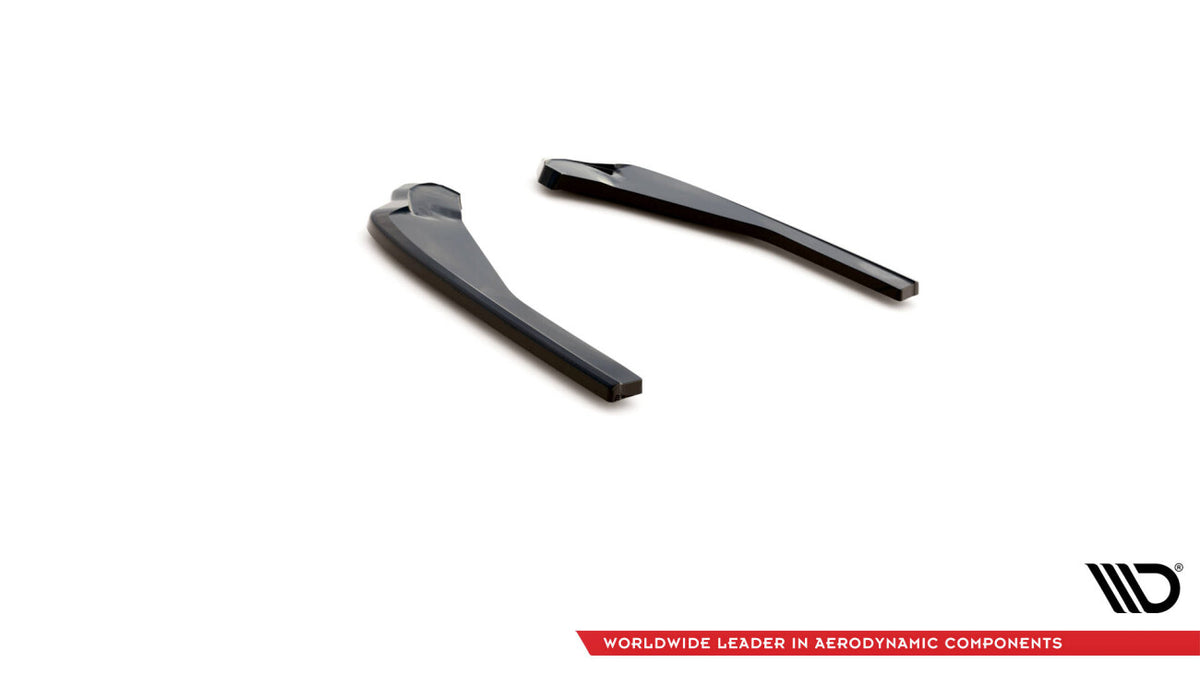 Diffusor Flaps passend für BMW X4 M-Paket G02 FL schwarz Hochglanz