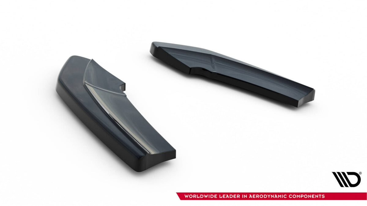Diffusor Flaps passend für BMW X4 M Paket schwarz Hochglanz
