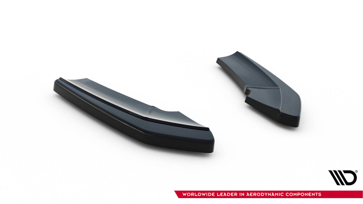 Diffusor Flaps passend für BMW X4 M Paket schwarz Hochglanz