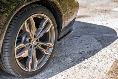 Diffusor Flaps passend für BMW X4 M40i G02 schwarz Hochglanz