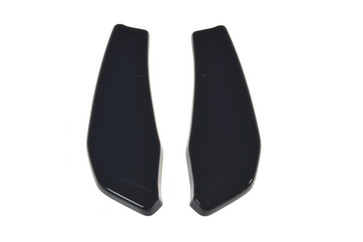 Diffusor Flaps passend für BMW X4 M40i G02 schwarz Hochglanz