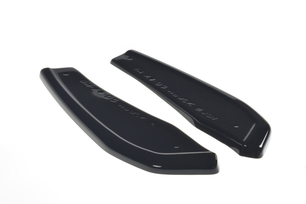 Diffusor Flaps passend für BMW X4 M40i G02 schwarz Hochglanz