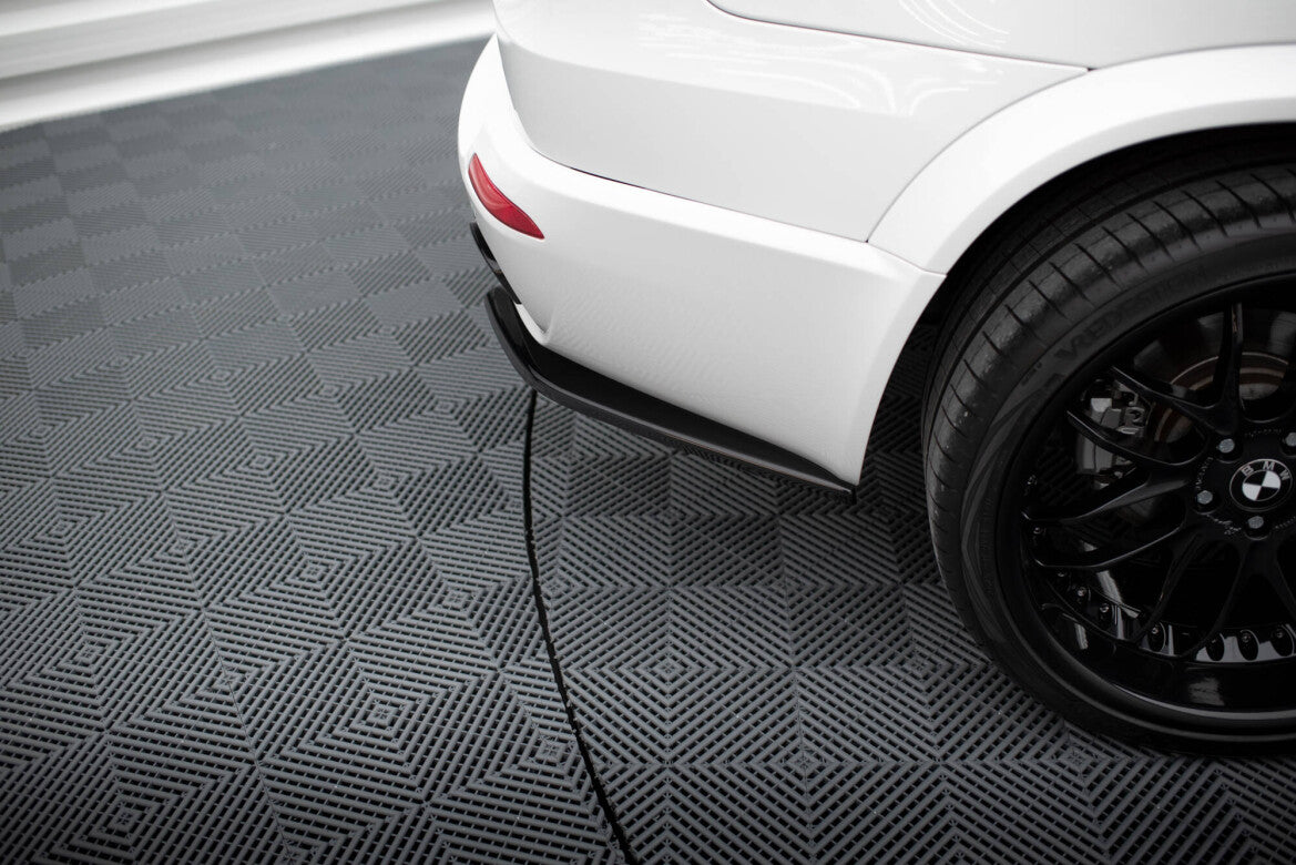 Diffusor Flaps passend für BMW X5 E70 FL M Paket schwarz Hochglanz
