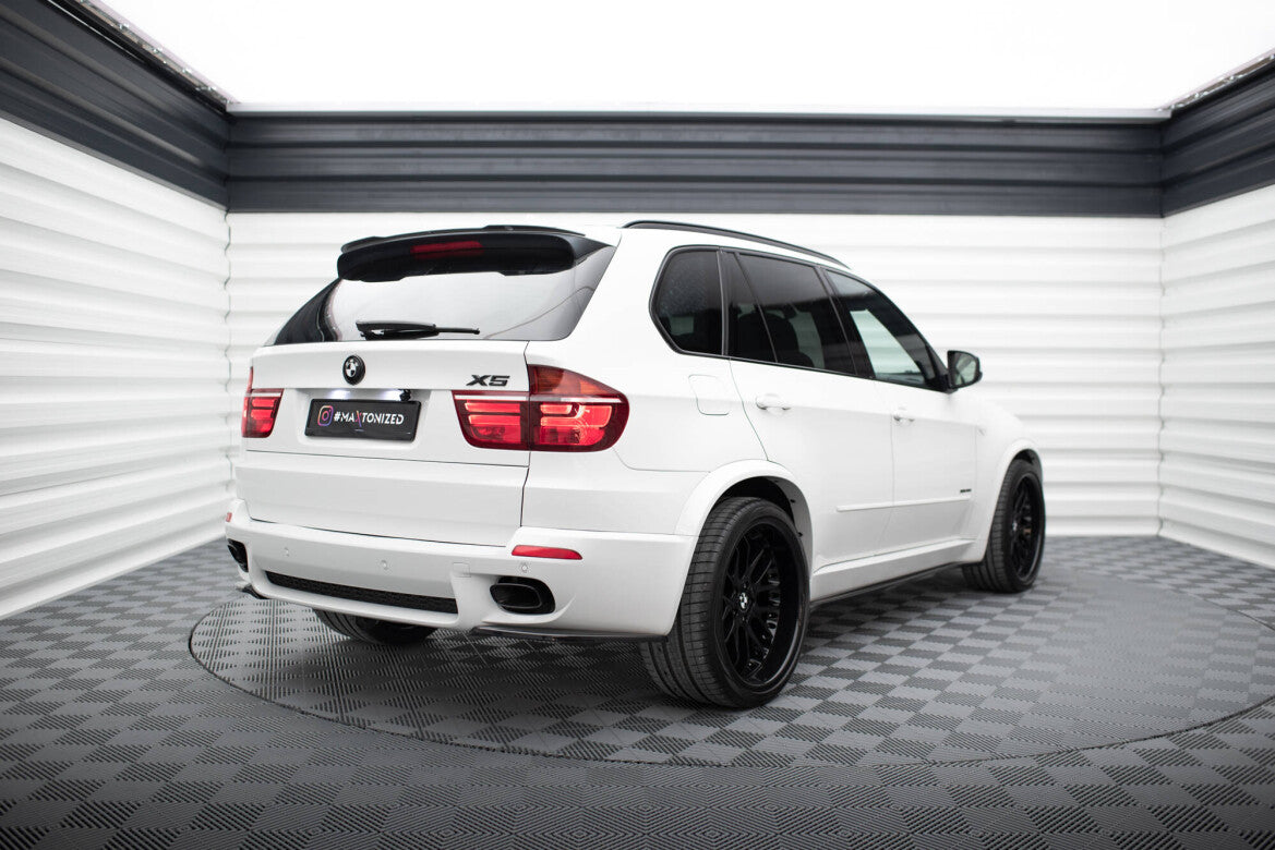 Diffusor Flaps passend für BMW X5 E70 FL M Paket schwarz Hochglanz