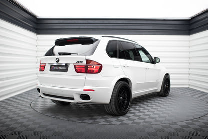 Diffusor Flaps passend für BMW X5 E70 FL M Paket schwarz Hochglanz