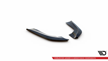 Diffusor Flaps passend für BMW X5 E70 FL M Paket schwarz Hochglanz