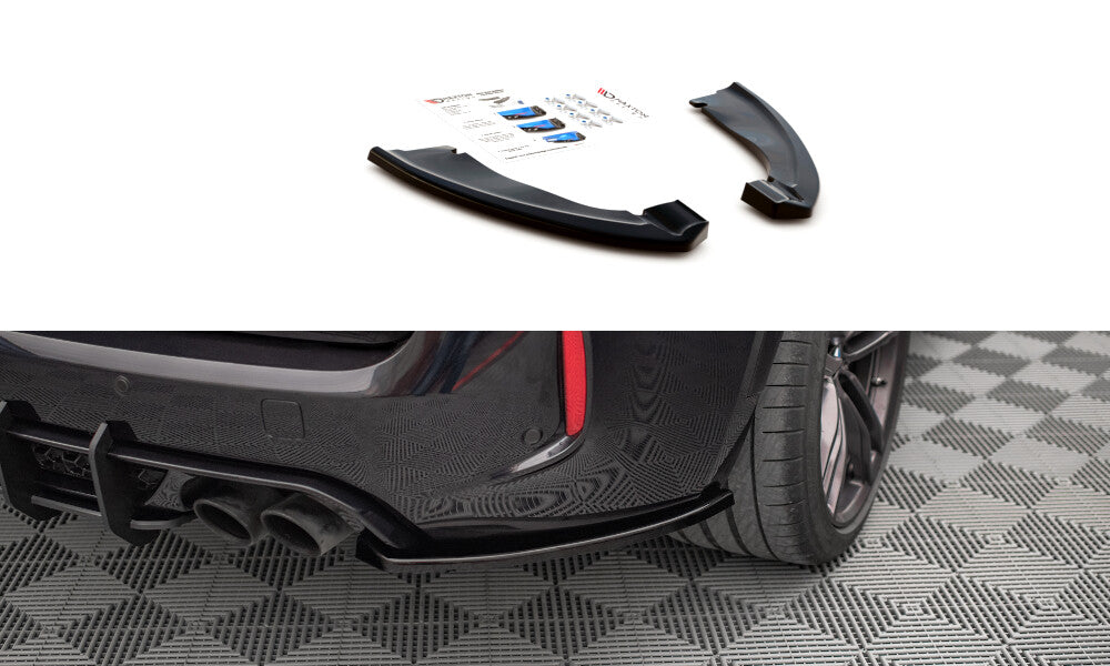 Diffusor Flaps passend für BMW X5 M F85 schwarz Hochglanz