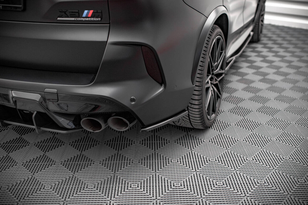 Diffusor Flaps passend für BMW X5M F95 / F95 FL schwarz Hochglanz
