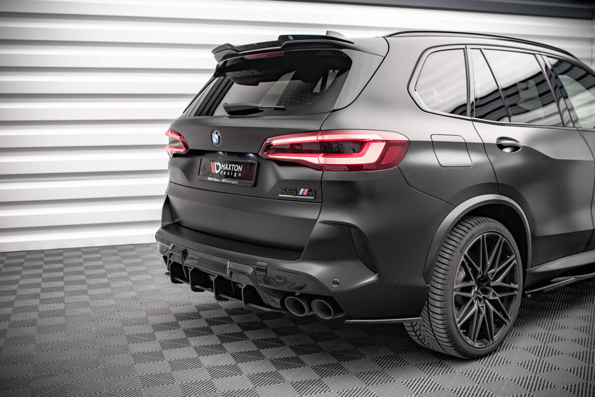Diffusor Flaps passend für BMW X5M F95 schwarz matt