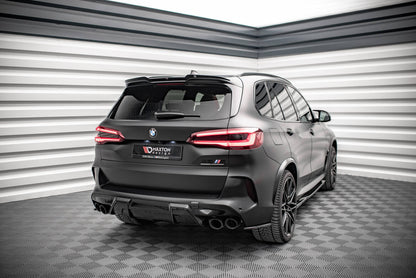 Diffusor Flaps passend für BMW X5M F95 schwarz matt