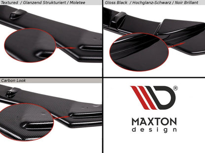 Diffusor Flaps passend für BMW X5M F95 schwarz matt