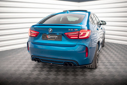 Diffusor Flaps passend für BMW X6 M F86 schwarz Hochglanz