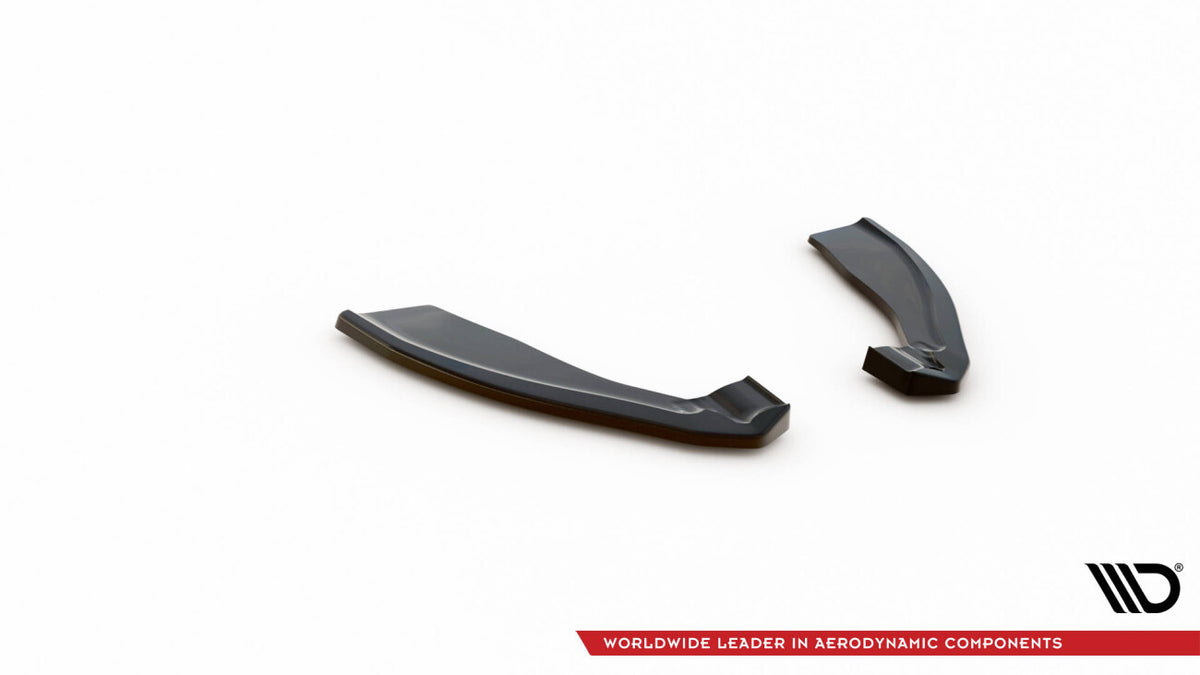 Diffusor Flaps passend für BMW X6 M F86 schwarz Hochglanz